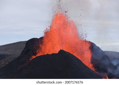 Geldingadalir volcanic eruption in Iceland