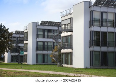 GELSENKIRCHEN, GERMANY - SEPTEMBER 17, 2020: Wissenschaftspark Gelsenkirchen Conference Center, Office Park And Event Venue In Gelsenkirchen, Germany.