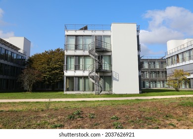 GELSENKIRCHEN, GERMANY - SEPTEMBER 17, 2020: Wissenschaftspark Gelsenkirchen Conference Centre, Office Park And Event Venue In Gelsenkirchen, Germany.