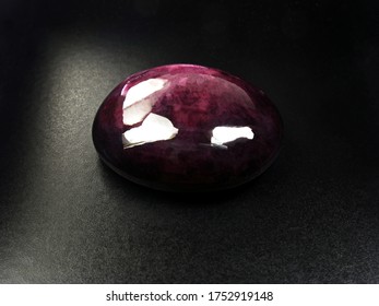gemstone red pink ruby cabochon shape cutting
