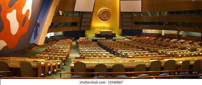 General Assembly Chamber		United Nations Headquarters,	New York City