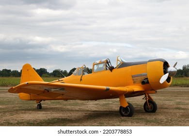 General Aviation Planes In Kiewit, Hasselt, Belgium.