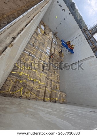 General cargo ship hold – loading and securing cargo with airbags