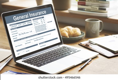 General Insurance Health Accident Financial Concept