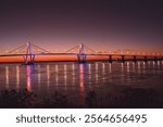 General Manuel Belgrano Bridge, connects the Province of Corrientes and Chaco - Argentina