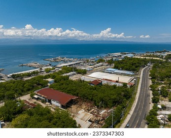 General Santos City Fish Port Complex. Mindanao, Philippines. Aerial view. - Powered by Shutterstock