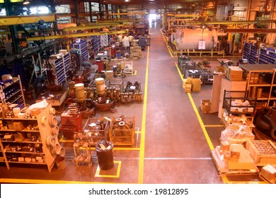 General Shop Floor Of Manufacturing Company