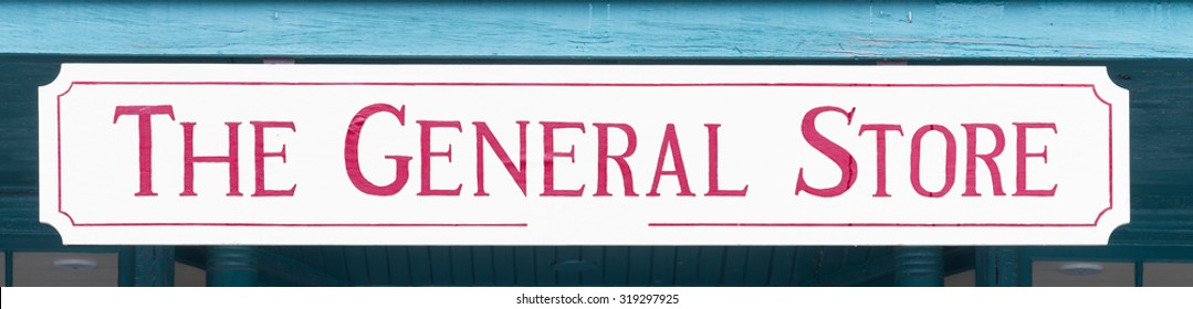 General Store Sign