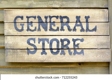 General Store Sign 