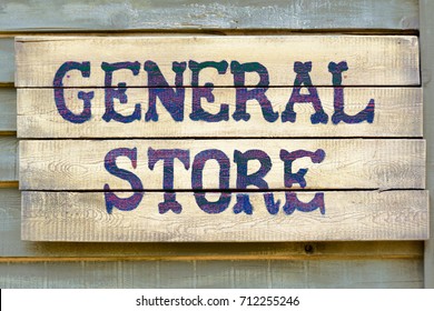 General Store Sign 