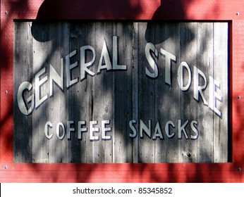 General Store Sign