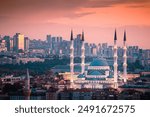 General view of capital city of Turkiye, Ankara