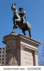 General Winfield Scott Hancock In Washington DC - USA