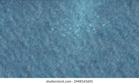 Generated Air bubbles underwater, particles floating through blue space, abstract background. Underwater motion