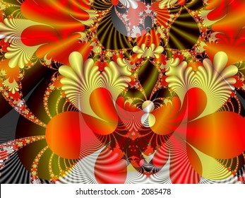 generated funky design