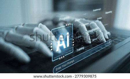 A generative AI assistant visualizes its creative and cognitive processes. The system uses reasoning, imagination, and research to develop strategies and new insights from prompts. Parse
