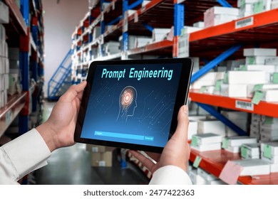 Generative AI virtual assistant tools for prompt engineer and user for ease of engage artificial intelligence AI technology help people to work with generative AI functions by prompting the AI snugly