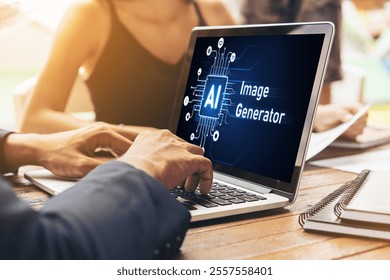 Generative AI virtual assistant tools for prompt engineer and user for ease of engage artificial intelligence AI technology help people to work with generative AI functions by prompting the AI snugly