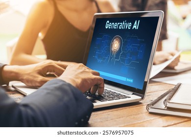 Generative AI virtual assistant tools for prompt engineer and user for ease of engage artificial intelligence AI technology help people to work with generative AI functions by prompting the AI snugly - Powered by Shutterstock - Get 15% off with code: PIKWIZARD15