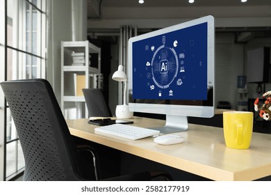 Generative AI virtual assistant tools for prompt engineer and user for ease of engage artificial intelligence AI technology help people to work with generative AI functions by prompting the AI brisk
