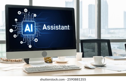 Generative AI virtual assistant tools for prompt engineer and user for ease of engage artificial intelligence AI technology help people to work with generative AI functions by prompting the AI snugly