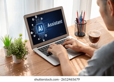 Generative AI virtual assistant tools for prompt engineer and user for ease of engage artificial intelligence AI technology help people to work with generative AI functions by prompting the AI snugly