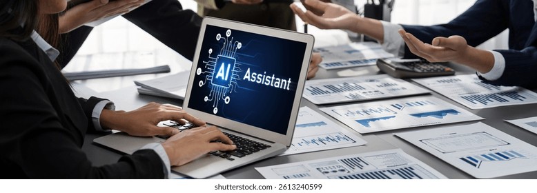 Generative AI virtual assistant tools for prompt engineer and user for ease of engage artificial intelligence AI technology help people to work with generative AI functions by prompting the AI brisk