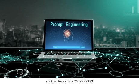 Generative AI virtual assistant tools for prompt engineer and user for ease of engage artificial intelligence AI technology help people to work with generative AI functions by prompting the AI snugly