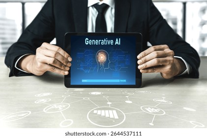 Generative AI virtual assistant tools for prompt engineer and user for ease of engage artificial intelligence AI technology help people to work with generative AI functions by prompting the AI snugly