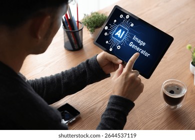 Generative AI virtual assistant tools for prompt engineer and user for ease of engage artificial intelligence AI technology help people to work with generative AI functions by prompting the AI snugly