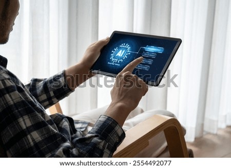 Generative AI virtual assistant tools for prompt engineer and user for ease of engage artificial intelligence AI technology help people to work with generative AI functions by prompting the AI snugly
