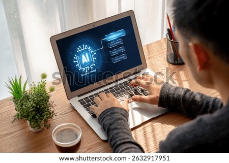 Generative AI virtual assistant tools for prompt engineer and user for ease of engage artificial intelligence AI technology help people to work with generative AI functions by prompting the AI snugly