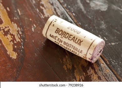 Generic Cork From Bordeaux Red Wine Region