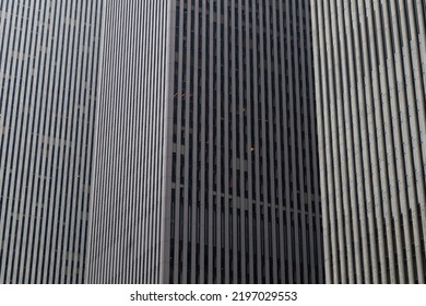 Generic Office Building Exterior Background In Midtown Manhattan Of New York City