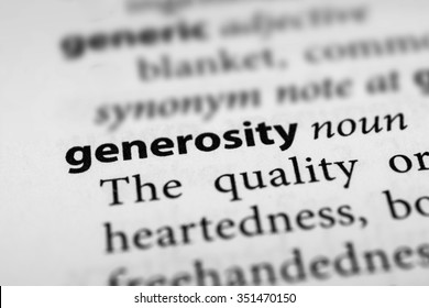 Generosity