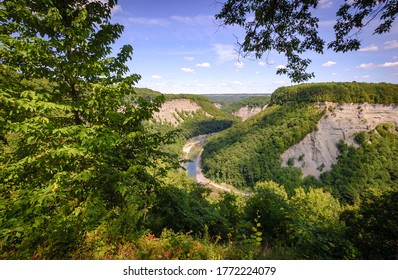 Genesee River At Letchworth State Park