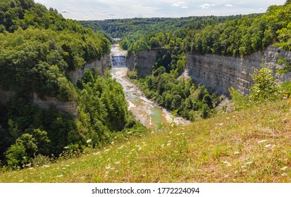 Genesee River At Letchworth State Park