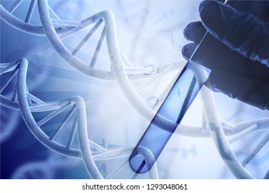 Genetic Research concept