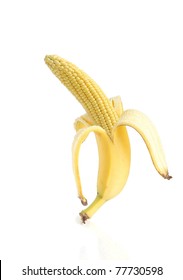 Genetically Modified Food - Banana And Corn