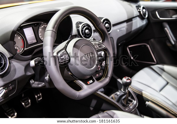 Geneva Mar 4 Audi S1 Interior Stock Photo Edit Now 181161635