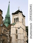 Geneva Saint Pierre Cathedral. City of Geneva, Switzerland.
