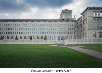 Geneva, Switzerland - December 03, 2019: World Trade Organization (WTO) Headquarters - Geneva, Switzerland