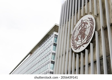 Geneva, Switzerland - July 13, 2021: World Health Organization Building Outdoors