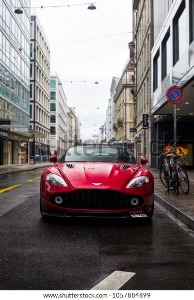 Geneva Switzerland March 2018 Aston Martin Stock Photo Edit Now