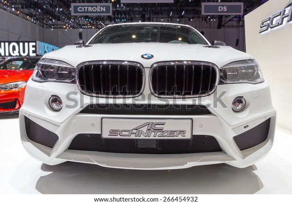 GENEVA, SWITZERLAND - MARCH 3, 2015: AC Schnitzer\
BMW X6 at the 85th International Geneva Motor Show in Palexpo,\
Geneva.