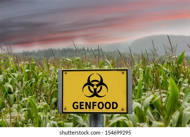 Genfood Corn Sign