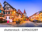 Gengenbach is a picturesque town in the Black Forest region of Germany, known for its well-preserved historic buildings, charming cobblestone streets, and annual Christmas market.