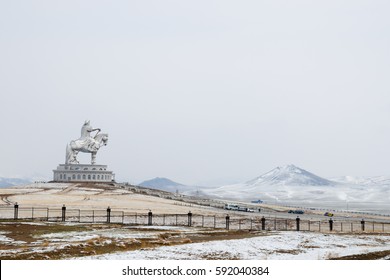 Genghis Khan Equestrian Statue - Mongolia