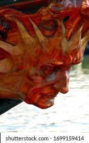 Genoa, Liguria, Italy, Europe;07/27/2007;ship Figurehead