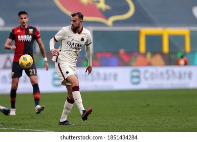 Genova, Italy. 08th November 2020. Borja Mayoral Of  As Roma During The Serie A Match Between Genoa Cfc And As Roma.